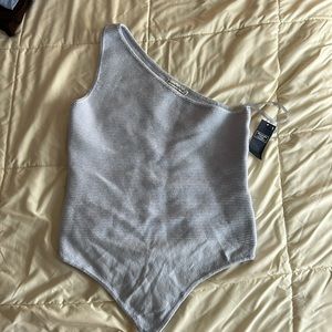 Abercrombie One Shoulder Body Suit